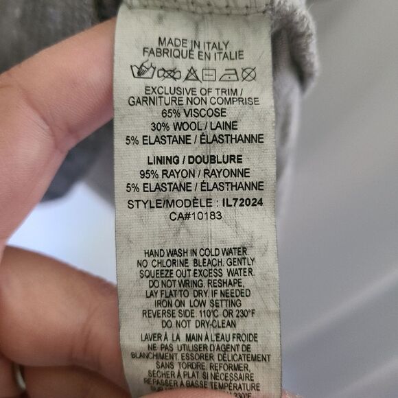 Ivy and Lace Made in Italy Cowl Neck Lightweight Sweater size M - Picture 3 of 4